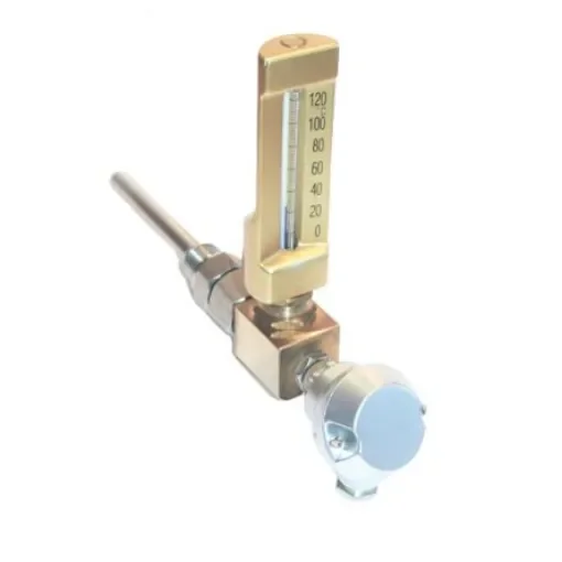 Electrotherm PT100 RTD Sensor, 12mm Dia, 100mm Long, 4 Wire, G1/2, +60°C Max - 342-SS-100-0/60 product image
