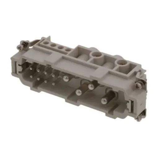 Molex Heavy Duty Power Connector Module, 16A, Male, 93601 Series, 12 Contacts - 936010247 product image