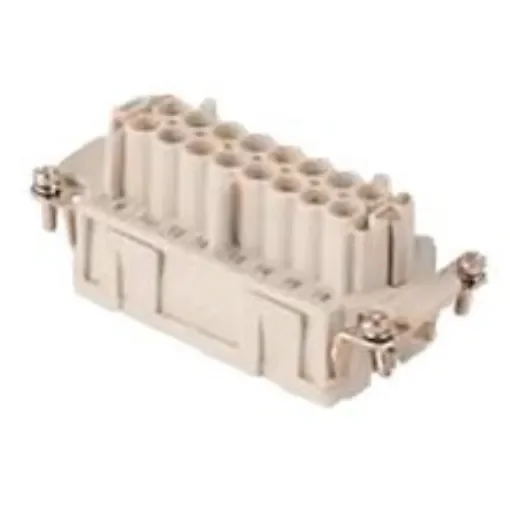 Molex Heavy Duty Power Connector Module, 16A, Female, 93601 Series, 24 Contacts - 936010291 product image