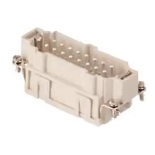 Molex Heavy Duty Power Connector Module, 16A, Male, 93601 Series, 24 Contacts - 936010295 product image