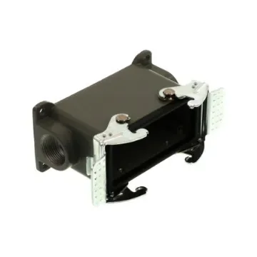 Molex 93601 Heavy Duty Power Connector Housing, M25 Thread, Side Entry - 936012561 product image