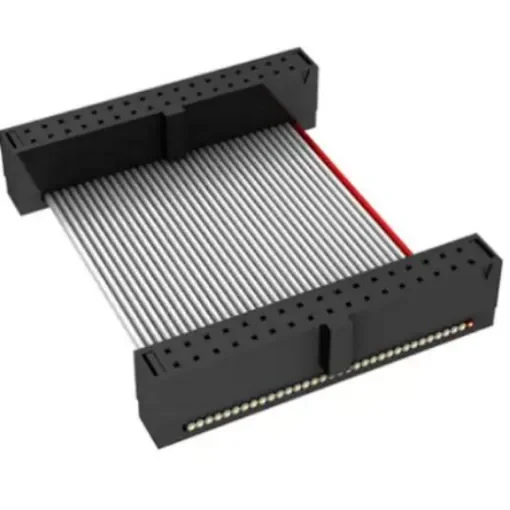 Samtec FFSD Series Flat Ribbon Cable, 34-Way, 1.27mm Pitch, 200mm Length, Tiger Eye IDC to Tiger Eye IDC - FFSD-17-D-08.00-01-N-1 product image