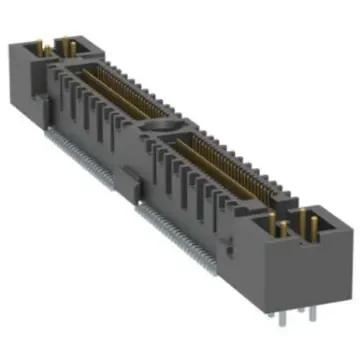 Samtec QMS Series Surface Mount PCB Header, 104 Contact(s), 0.635mm Pitch, 2 Row(s), Shrouded - QMS-052-06.75-L-D-PC4-1 product image