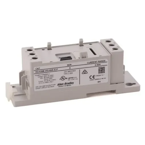 Allen Bradley 193 ESM Overload Relay, 60 A Contact Rating, E300 - 193-ESM-VIG-60A-E3T product image