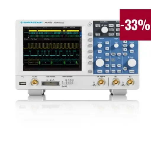 Rohde & Schwarz RTC-BNDL RTC1000 Series, 300MHz Bench Oscilloscope Bundle, 2 Analogue Channels product image