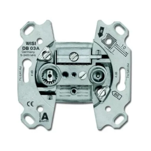 R, SAT, TV Female 2 Outlet Socket - 2CKA000230A0250 product image