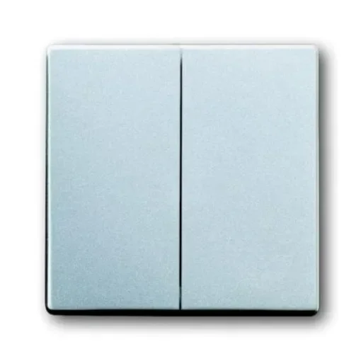 ABB Grey 2 Gang Light Switch Cover - 2CKA001751A2942 product image
