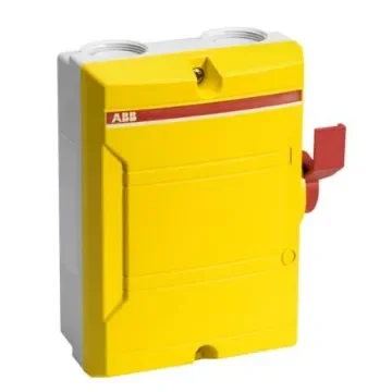 ABB 4P Pole Screw Mount Switch Disconnector - 40A Maximum Current, 15kW Power Rating, IP65 - 2CMA142446R1000 product image