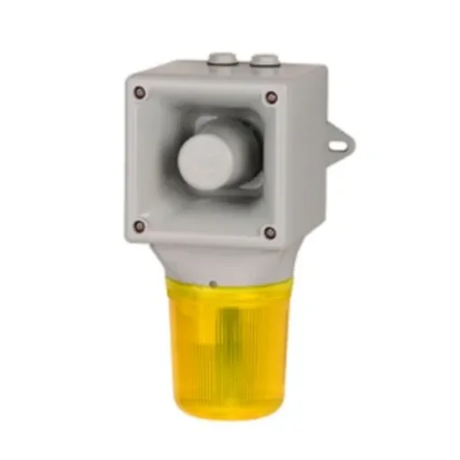 e2s AB105STR Series Sounder Beacon, 230 V, IP65, Wall Mount, 113dB at 1 Metre - AB105STRDC024AA0A1G/X product image