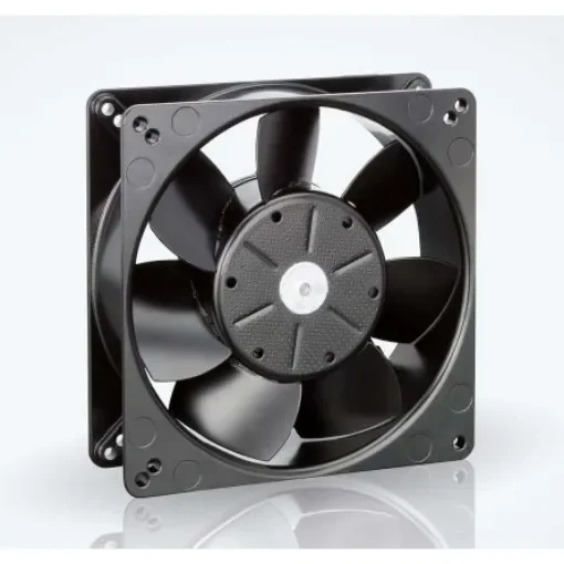 ebm-papst 5200 N Series Axial Fan, 12 V dc, DC Operation, 187m³/h, 4.1W, 383mA Max, 127 x 127 x 38mm - 5212NM product image