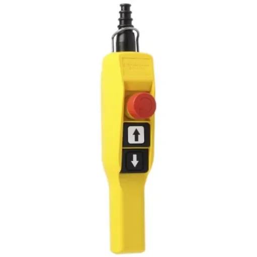 Schneider Electric 2 NO + 3 NC Slow Brake Push Button Pendant Station - XACA2153 product image