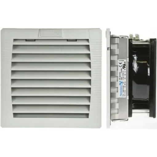Pfannenberg PF 22.000 EMC Series Filter Fan, 115 V ac, AC Operation, 61m³/h Filtered, 178.5m³/h Unimpeded, IP54, 145 x - PF22000 11822151055 product image