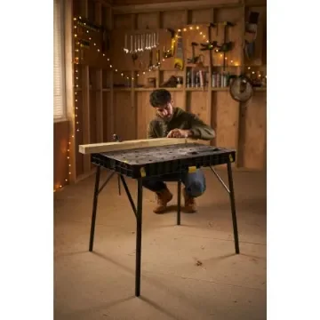 Stanley Portable Polypropylene Workbench, 320kg Max Load x 61cm x 85cm - STST83492-1 product image