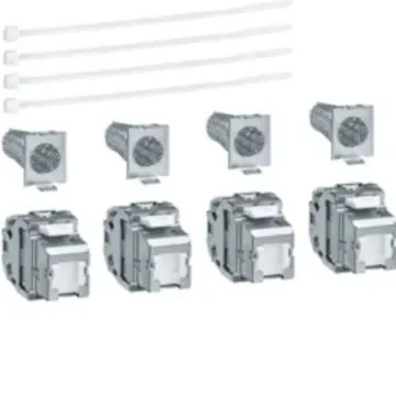 Hager Cat6a RJ45 Modular Connector, STP Shielding - TN008 product image