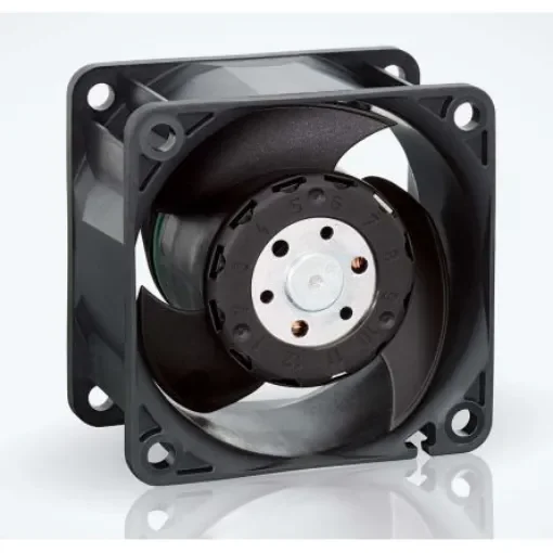 ebm-papst 600 J Series Axial Fan, 24 V dc, DC Operation, 70m³/h, 7.7W, 321mA Max, IP20, 60 x 60 x 32mm - 614JH product image