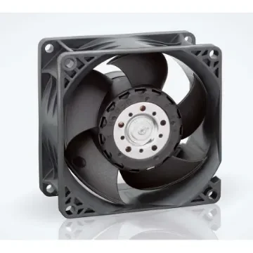ebm-papst 8200 J Series Axial Fan, 24 V dc, DC Operation, 132.6m³/h, 10.8W, 417mA Max, IP20, 80 x 80 x 38mm - 8214JN product image