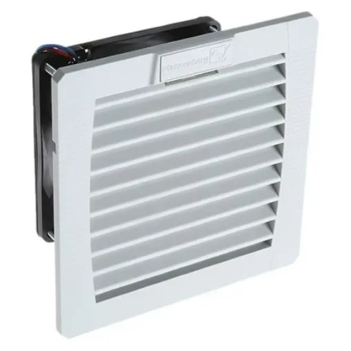 Pfannenberg PF 11.000 Series Filter Fan, 12 V dc, DC Operation, 12m³/h Filtered, 19m³/h Unimpeded, IP54, 109 x 109mm - PF11000 11611851055 product image