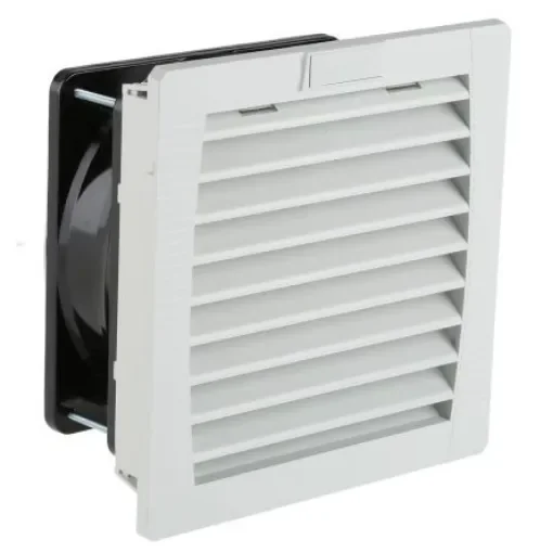 Pfannenberg PF 22.000 Series Filter Fan, 230 V ac, AC Operation, 56m³/h Filtered, 178.5m³/h Unimpeded, IP55, 145 x 145mm - PF22000 11622103055 product image