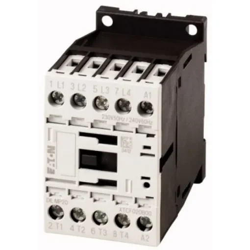 Eaton DILM Contactor, 110 V Coil, 4-Pole, 6.5 kW - 276967 DILMP20(110V50HZ,120V60HZ) product image