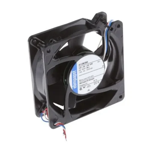 ebm-papst 4100 NH3 - S-Force Series Axial Fan, 12 V dc, DC Operation, 310m³/h, 21.6W, 1.8A Max, 119 x 119 x 38mm - 4112N/2H3 product image