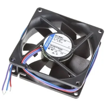 ebm-papst 8400 N Series Axial Fan, 12 V dc, DC Operation, 45m³/h, 1.5W, 125mA Max, 80 x 80 x 25mm - 8412NGMLV product image