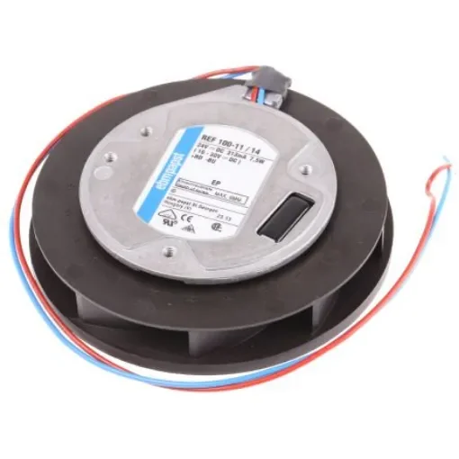 ebm-papst REF 100 Series Centrifugal Fan, 24 V dc, 86m³/h, DC Operation - REF100-11/14 product image