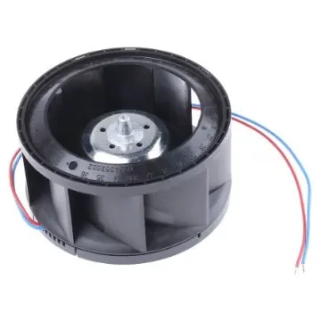ebm-papst RER 101 N Series Centrifugal Fan, 12 V dc, 190m³/h, DC Operation, 101 x 51.7mm - RER101-36/12NHH product image