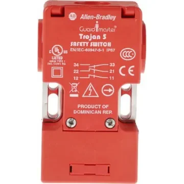 Allen Bradley Guardmaster 440K Safety Interlock Switch, 2NC/1NO, Keyed Actuator Included, Glass Filled PBT - 440K-T11118 product image