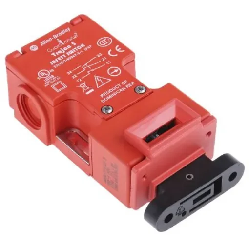 Allen Bradley Guardmaster 440K Safety Interlock Switch, 2NC/1NO, Keyed Actuator Included, Glass Filled PBT - 440K-T11123 product image