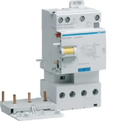 Hager BFC RCCB, 40A, 3 Pole, 300mA, Type AC, 230V - BFC940F product image