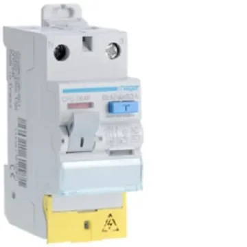 Hager CFC RCD Switch, 63A, 2 Pole, 30mA, Type AC, 230V - CFC764F product image