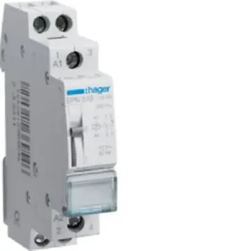 Hager DIN Rail Latching Relay, 12V Coil, SPDT - EPN519 product image