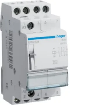 Hager DIN Rail Latching Relay, 24V Coil, DPDT - EPN528 product image
