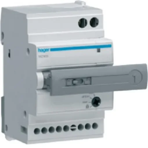 Hager Auxiliary Contact, 2 Contact, 2NO, DIN, MZ9 - MZ905 product image