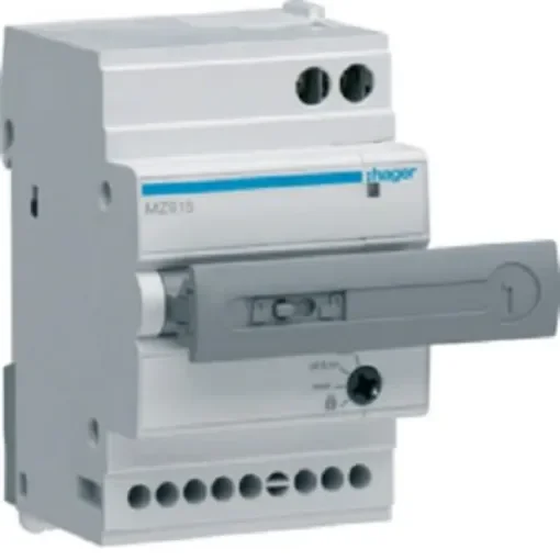 Hager Auxiliary Contact, 2 Contact, 2NO, DIN, MZ9 - MZ915 product image