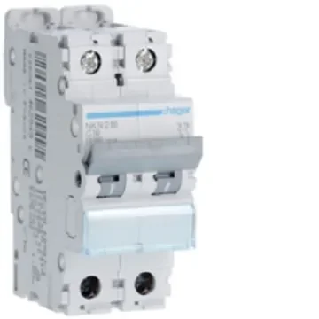 Hager Electronic Circuit Breaker 16A NKN, 2 channels - NKN216 product image