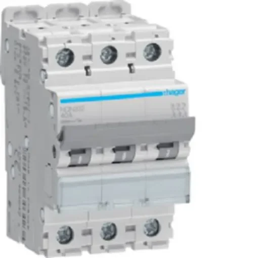 Hager Electronic Circuit Breaker 32A NQN, 3 channels - NQN332 product image