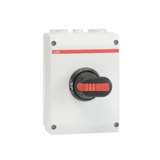 ABB 6P Pole Screw Mount Switch Disconnector - 63A Maximum Current, 22kW Power Rating, IP65 - 1SCA022401R6110 product image