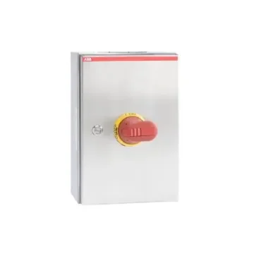 ABB 4P Pole Screw Mount Switch Disconnector - 100A Maximum Current, 37kW Power Rating, IP65 - 1SCA022569R7670 product image