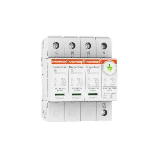 Mersen Surge Protector - 83020186 / STPT2-40K275V-4P-TE-M GROUND MONITORING product image