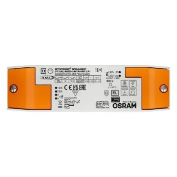 Osram LED Driver, 60V Output, 38W Output, 350-1050mA Output, Constant Current Dimmable - OTI-DALI-40/220-240/1A0-NFC-LPI product image