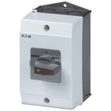 Eaton, 1P 3 Position 60° Changeover Cam Switch, 690V (Volts), 32A, Rotary Actuator - 207169 T3-1-8210/I2 product image