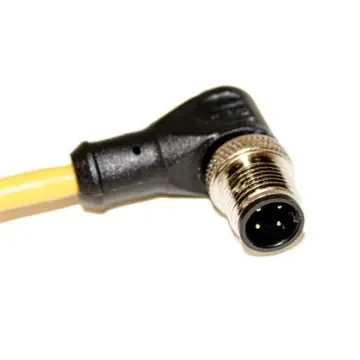 Mueller Electric Right Angle Male M12 to Unterminated Sensor Actuator Cable, 10m - C4B05M010 product image