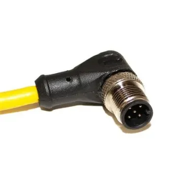Mueller Electric Right Angle Male M12 to Unterminated Sensor Actuator Cable, 5m - C5B06M005 product image
