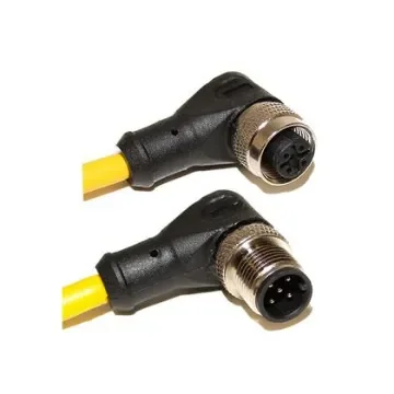 Mueller Electric Right Angle Male M12 to Right Angle Female M12 Sensor Actuator Cable, 10m - C5BD06M010 product image