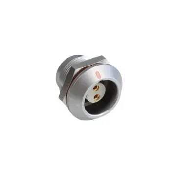 Bulgin Circular Connector, 2 Contacts, Push-Pull, Socket, Female, IP66, Y Series - PPCEGG2K02CLL product image