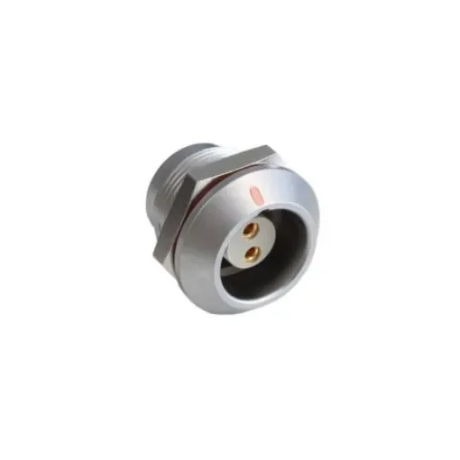 Bulgin Circular Connector, 2 Contacts, Push-Pull, Socket, Female, IP66, Y Series - PPCEGG2K02CLL product image