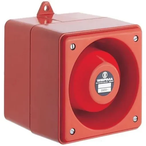 Werma 129 Series Electronic Sounder, 230 V, 105dB at 1 m, IP65, AC, 31-Tone - 129.052.68 product image