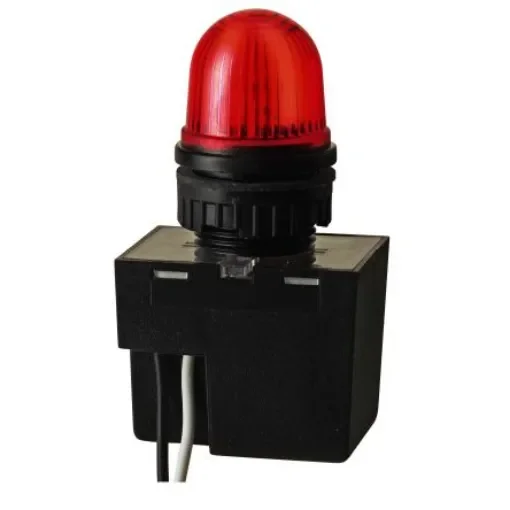 Werma 232 Series Red Flashing Beacon, 230 V, Built-in Mounting, Xenon Bulb - 232.100.68 product image