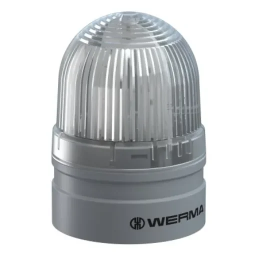 Werma 260 Series Clear Flashing Light Module, 24 V, Multiple, LED Bulb - 260.420.75 product image